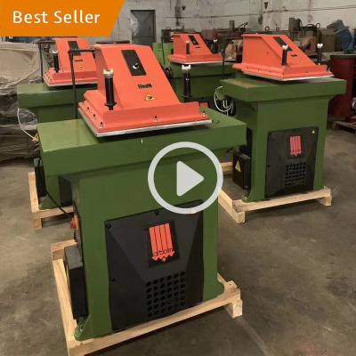 China Hotels Leather Cutting Tools/Machine Leather Production Machinery Belt Cutting Machine for sale