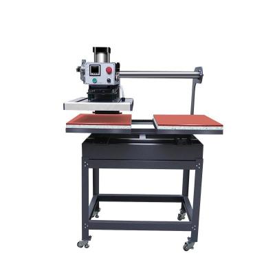 China PU Leather/Paper/cloth 2022 Prime 16x20 Double Station Automatic Electric Sublimation T shirt Heat Press Machine 40x50 for sale