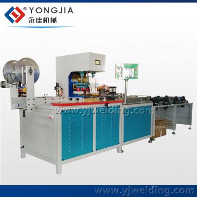 China Automatic webbing embossing machine with overseas service and technical support for sale