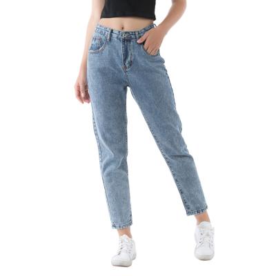 China New Fashion Breathable High Waist Slimming Plus Size Street Casual Jeans For Women for sale