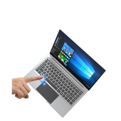 China Fingerprint Recognition Ultrabook Laptop Intel 14.1 Celeron 2 Cores Laptop Metal Laptop Full Sale Online for sale