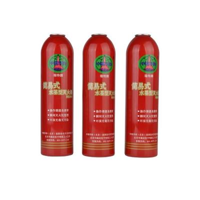 China Custom Filled Mini Metal Empty Paint Co 2 Spray Oxygen Aluminum Aerosol Can For Aerosol HJ-HP66235 for sale