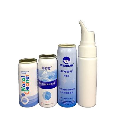 China Personal Care Wholesale 5ml Aluminum Refillable Nose Spray Bottle for sale