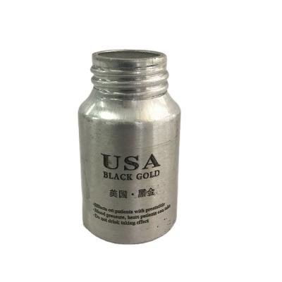 China Factory Sale Aluminum Cap Viable Metal Pharmaceutical Bottle for sale