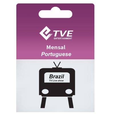 China Hot Selling monthly tve tve gift card cartao for smart android tv for sale