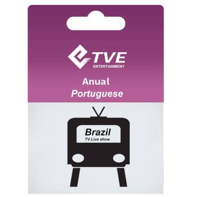 China Annual Portuguese TVE TVE Codigo TV Gift Voucher Express Por for sale