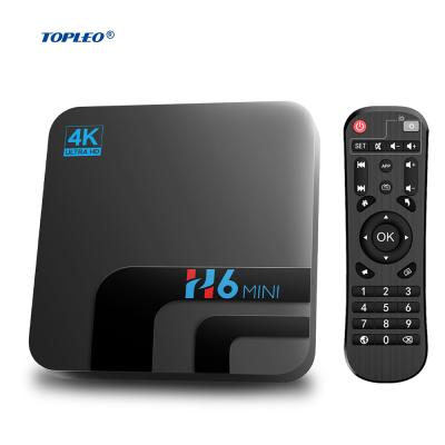 China HD H6 Mini Quad Core 4K Quad Core 4K TV High Speed ​​Wifi Radio Converter Android10.0 TV Digital Box for sale