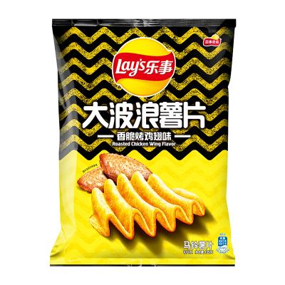 China Normal Lay's Wave Snack Fried Crispy Potato Chips 135g for sale