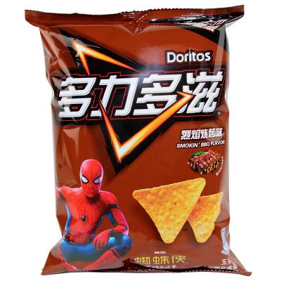 China Doritos Cheese Tortilla Chips Dorito Bold BBQ Tortilla Chips 68g Natural Hot & Spicy Corn Chips for sale