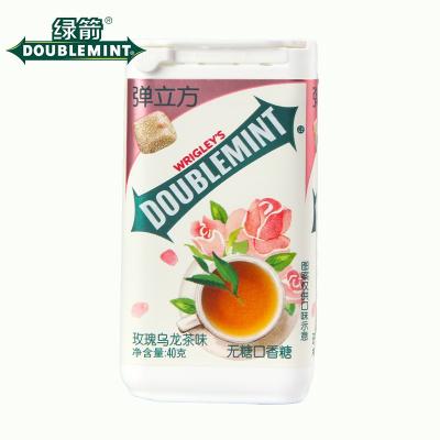 China Grapefruit Jasmine Tea 40g Wrigley's Doublemint 40g Sugar Free Gum Rose Oolong for sale