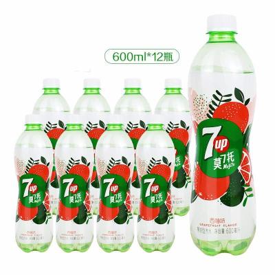 China 500/330ml Fruity Soda Hot-selling Natural 7 Carbonated Soda for sale