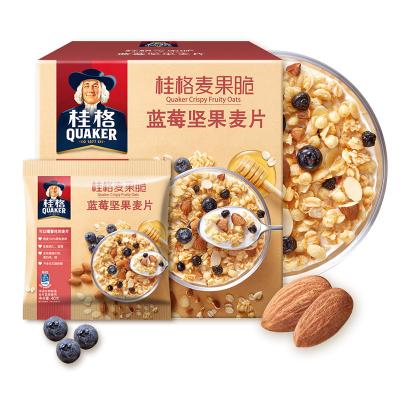 China Low-CARB Quaker Instant Oatmeal Granola 420g Add Dried Fruit Healthy Breakfast Sidekick for sale