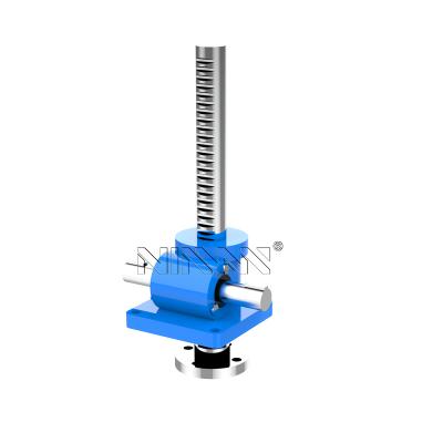 China Power Transmission RJ series precision rack and pinion synchronous  screw jack for sale