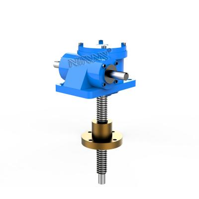 China Helica Gear Electric geared actuator manufacturer swl series SWL50 worm screw for sale