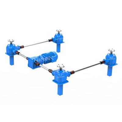 China Power Transmission Gear Lift Motorized Normal Duty Worm Screw Jack for sale