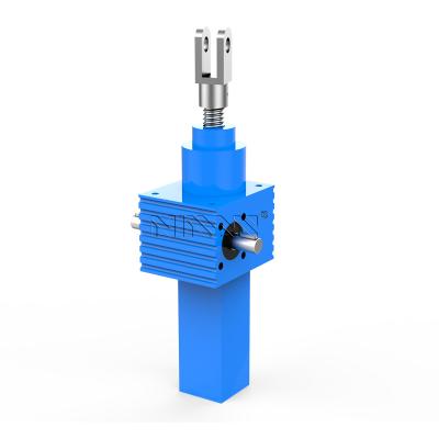 China Power Transmission SJA square shell trapezoidal screw jack with protect shell for sale