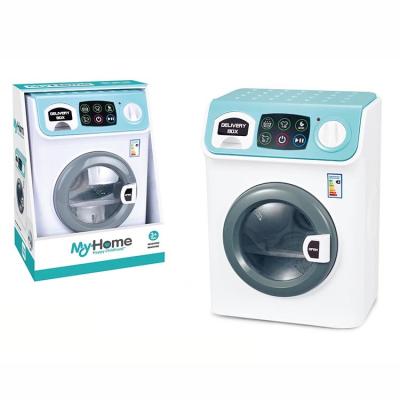 China Pretend Toys Education Play House Toy Electric Washing Machine Simulation Mini Home Appliances Pretend Toy For Children for sale