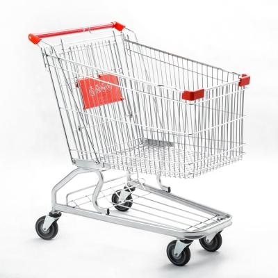 China Convenience style german supermarket shopping trolley for sale