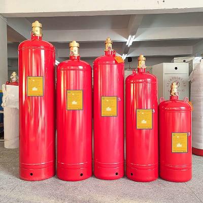 China Acero soldado / sin costura FM200 / hfc-227ea cilindro para almacenamiento de gas en venta