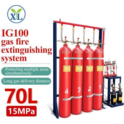 China Ig100 System Feuerlöscher 70L/10MPa für die Feuerbekämpfung in Museen zu verkaufen