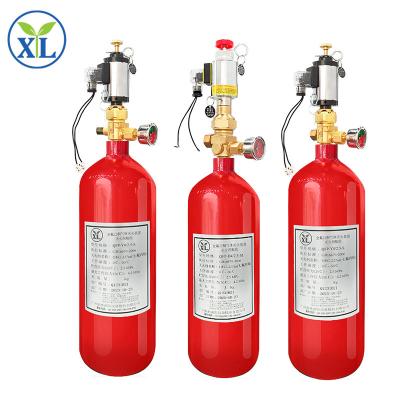 China Hfc-227ea 1kg 2kg 6kg Extintor automático de incendios para zonas industriales Sistema de extinción de incendios FM200 en venta