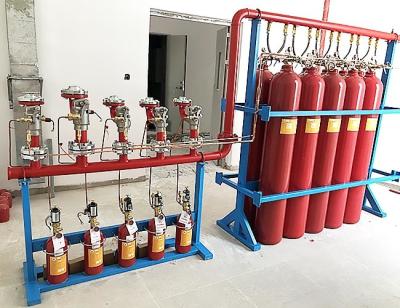 China Automatic FM200 Fire Suppression System With Fire Extinguishers For Libraries for sale