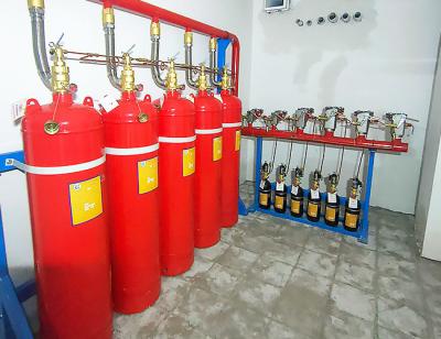 China Sistema de extinción de incendios Fm200 Protección contra incendios para la sala de instrumentos de valor en venta