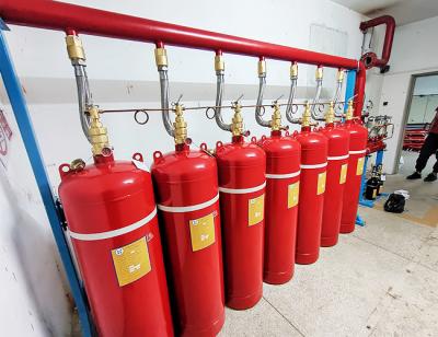 China 120L Fm200 Gas Flooding System Extinguisher Agent For Valuable Instrument Room for sale