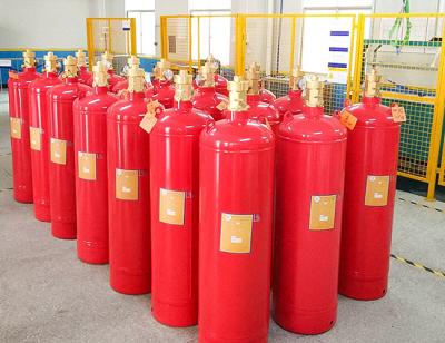 Chine Cylindre à gaz FM200 soudé / sans soudure en acier de 100 litres à vendre