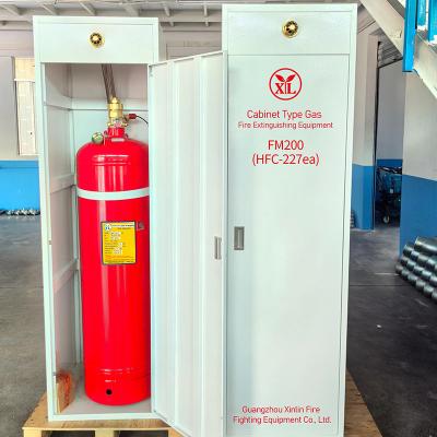 中国 エリード火災FM200 ガスコンパクト 100L FM200 消防消火器補給機付きの消防消火システム 販売のため