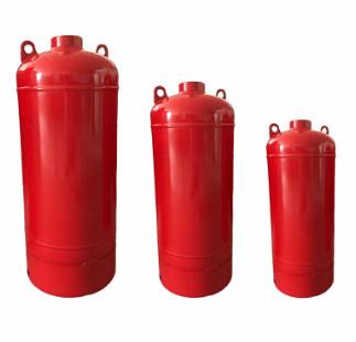 China Easy Installation  Red 100L Auto Fire Extinguisher Fm200 Extinguisher With Thermal Actuator for sale