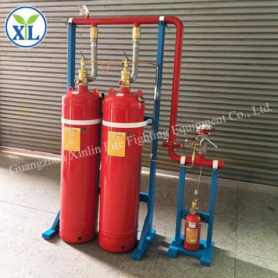 China Advanced Inert Gas Fire Suppression System with Electrical Manual Starting Mode and ≤1080kg/m3 Filling Density for sale