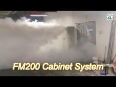 FM200 Commercial Fire Extinguisher Cabinet Fireproof Device For Hotels Fire Fighting