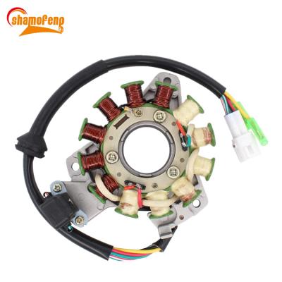 China Steel Stator Fit For YFZ350 Magneto Coil To Yamaha White Lady 350 With Plate 3gg-85510-00-00 for sale