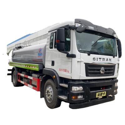 China Shandeka factory 10000 liters 6x2 6 wheels water tank truck tanker for sale for sale