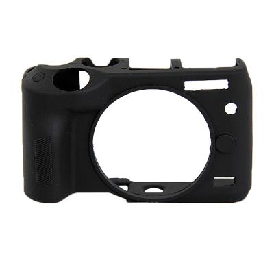 China Silicone Texture Surface Silicone Protective Camera Case For Canon EOS M6 for sale