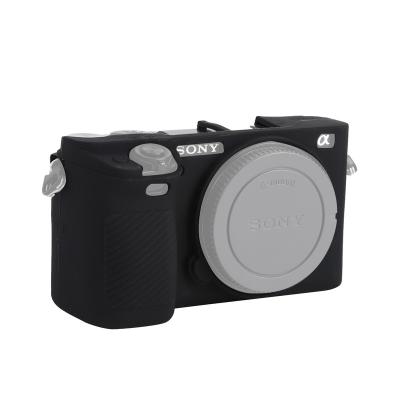 China Silicone Texture Surface Silicone Protective Camera Case For Sony Alpha A6000 ILCE-6000 for sale