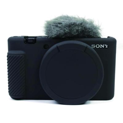 China Silicone Texture Surface Silicone Protective Camera Case For Sony ZV1 for sale