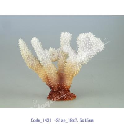 China Viable Artificial Coral Aquarium Ornament Set Colorful Aquarium Decoration for sale