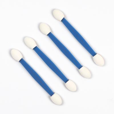 China Eye Makeup Beauty Double End Latex Sponge Eyeshadow Makeup Eyeshadow Applicator for sale