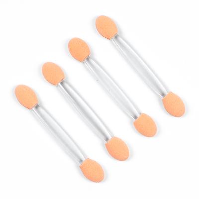 China Eye Makeup Beauty Cosmetic Sweep Tip Wholesale Plastic Eyeshadow And Disposable Makeup Eyeshadow Foundation Applicator for sale