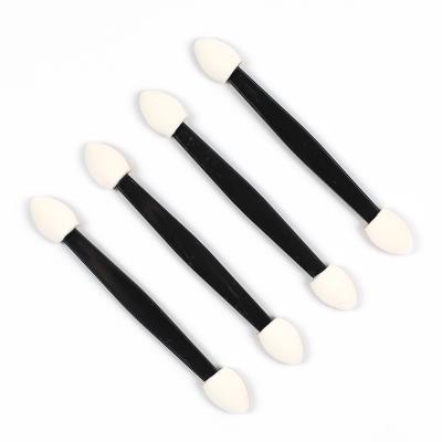 China High Quality Disposable Double Side Eyeshadow Beauty Eye Makeup Foam Tip Latex Sponge Eyeshadow Applicator for sale