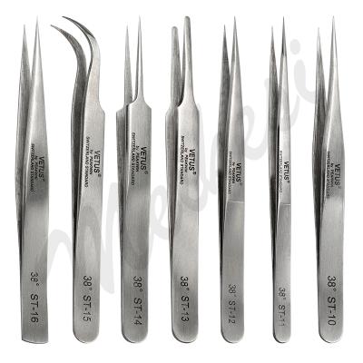 China Eyelash Extension Eyelash Extension Customized Logo Stainless Steel Lash Applicator Set Professional Lift Pad Tweezers for sale