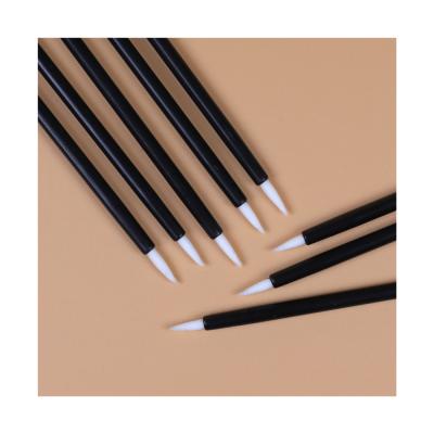 China Disposable Eye Makeup Appilcator Makeup Tools Applicator Eyelash Wand Ferrule Foam Other Eyeliner Brush for sale