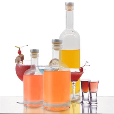 Chine Tequila Super Flint Spirits Bouteilles en verre alcool Bartop liège 750 ml à vendre