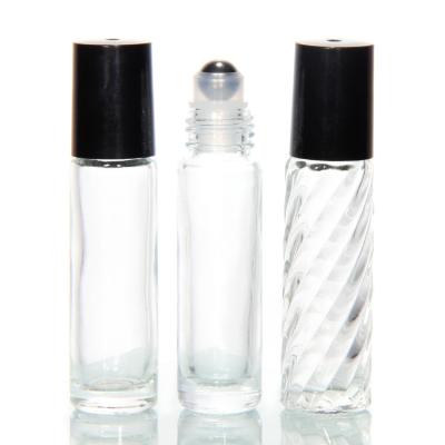 China Botellas claras de mini rollerball rellenables en botella de 10 ml en venta