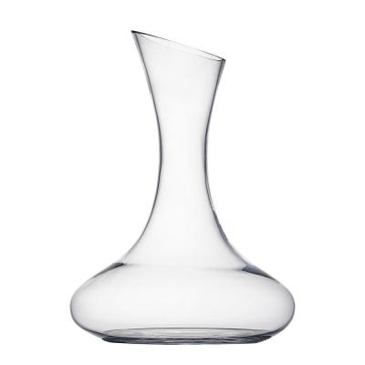 Cina 1.8L grande decanter di vino in vetro personalizzato per la casa in vendita