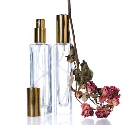 China Luxury Design 50ml 100ml Glass Empty Refillable Spray Perfume Bottle for sale