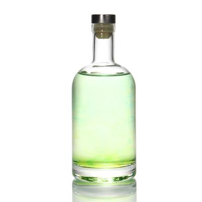 China Glass Bottles Supplier 25oz Heavy Base Bottles For Kombucha 750ml Clear Bordeaux Glass Wine Bottles for sale