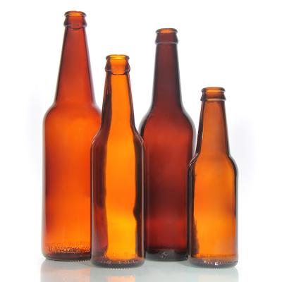 Chine 330 ml 500 ml 750 ml Bouteille en verre de bière vide Ambre brun vert bleu à vendre